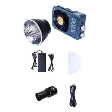 Dual Color Temperature COB LED Photography Light Soft Fill Lamp for DSLR Cameras,for Night Scenes & Filming EU PLUG