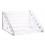 Multi-Layer Ladder Rack Storage Rack Cosmetic Lipstick Display Rack Transparent Storage Box 1