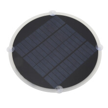 20W 12V Runder monokristalliner Solarpanel für das Laden von Autobatterien