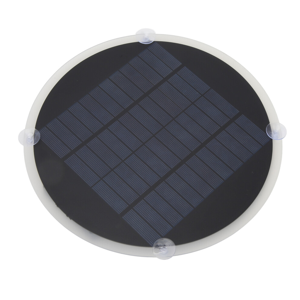 20W 12V Round Monocrystalline Solar Panel For Car Battery Charging 9441388765289