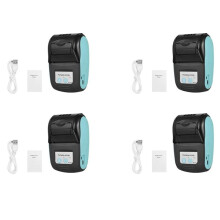 4X GOOJPRT PT-210 Portable Thermal Printer Handheld 58mm Receipt Printer for Retail Stores Restaurants Factories Logistics