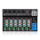 TEYUN AF7 Mixer Analog Mixer Merged Digital Sound Card 7 Channels Personalized Function Settings Analog Mixing Console US Plug 1