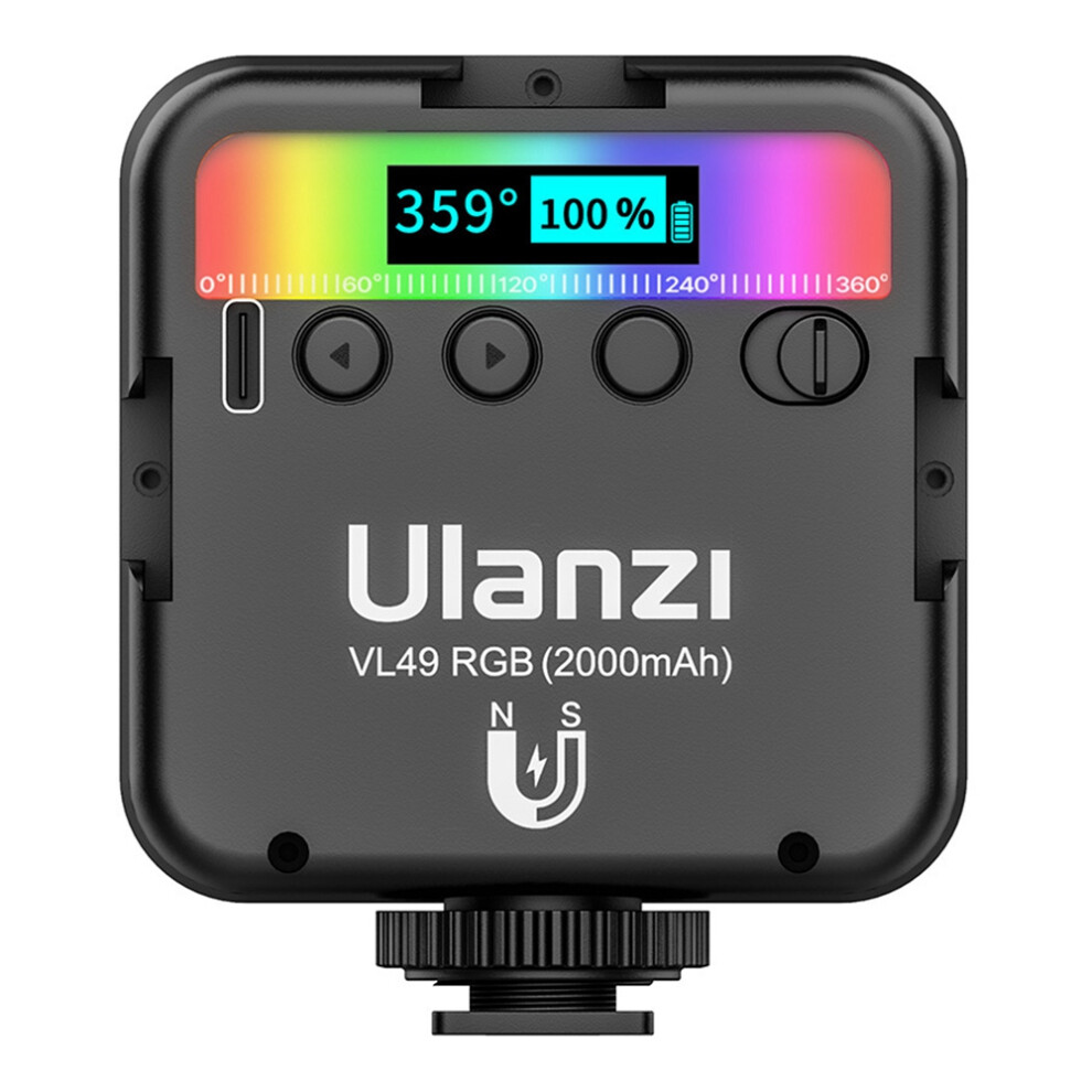 Ulanzi Vl49 Rgb Led Fill Portable Multi-Function 2500K-9000K Pocket Camera Fill Live Photography Ing Light 4712372636539