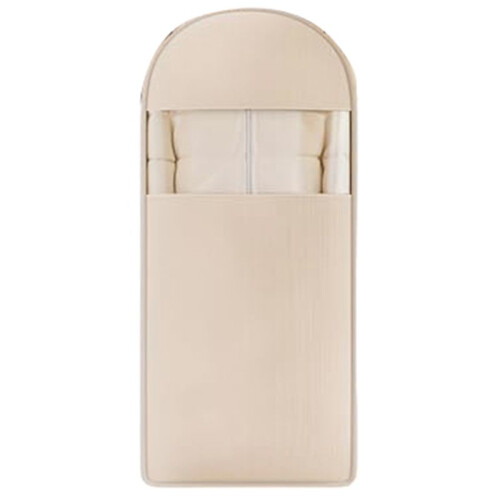 Dust Bag with Self-Compressing Zipper Space Saving Hanging Garment Bag Down Jacket Compression Dust Bag Clothes Dust Bag