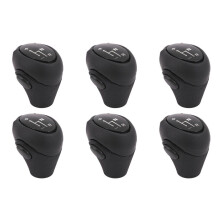 6X Gear Knob Automatic Knob Black for Fortwo 450 451 1998-2014 Roadster 452 2003-2006 Gear Case Sleeve