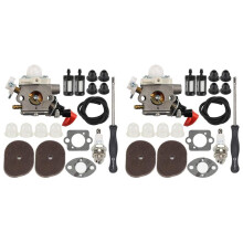 2X Kit de Carburateur C1M-S267A FS56RC pour Tondeuse FS40 FS50 FS56 FS70 FC56 FC70 HT56 KN56 KM56
