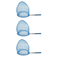 3X Aussen Fang Fang Schmetterlings Netz Netz Tasche Edelstahl Teleskop Netz Werkzeug Aussen Teleskop Tragbare Fang Fang Netz Blau
