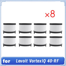 8 Pcs Home Post Filters for Levoit VortexIQ 40-RF Vacuum Cleaner Accessories Cleaner Parts Replacement