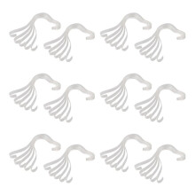 60Pcs Fashion Clear Elastic Plastic Women'S Sandals Show Holder Shoe Display Stand Rack