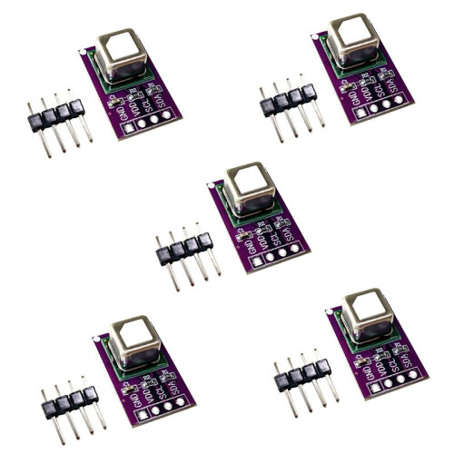5X SCD40 Gas Sensor Module Detects CO2 Carbon Dioxide Temperature and Humidity 2 in 1 Sensor
