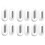 6 Pair Magnetic Remote Control Holder Wall Mount,Small Stronger Magnetic Silicone Remote Control Organize 1