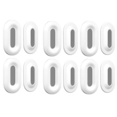 6 Pair Magnetic Remote Control Holder Wall Mount,Small Stronger Magnetic Silicone Remote Control Organize