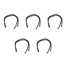 5X Dual 6-Stifts Till 8-Stifts PCI Express-Grafikkort Strömadaptersleeved-Kabel för Pro Tower/Power G5 15-Tums