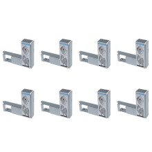 8 Pezzi 2.5 Pollici A 3.5 Pollici Caddy Adattatore per 9W8C4 Y004G F238F / G302D / X968D SAS / Tray