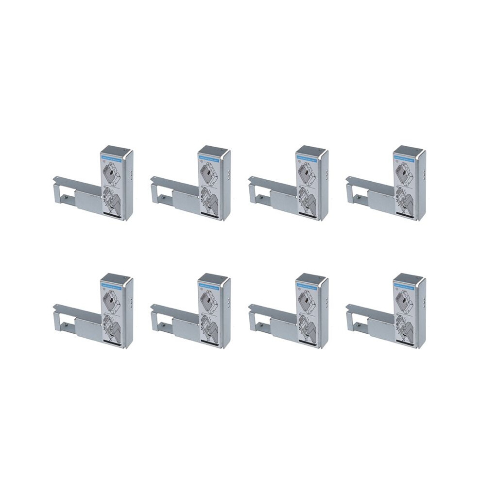8 Pcs 2.5 Inch To 3.5 Inch Caddy Adapter For 9W8c4 Y004g F238f / G302d / X968d Sas / Tray 4713449645386