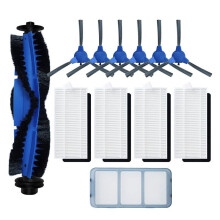 For Robovac 11S 15T 15C 25C 30C Carpet Robotic Vacuum Cleaner Hepa Filter Pre-Filter Roller Brush Side Brushes Set