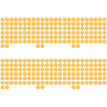 300 Pcs 40 mm Table Tennis Training Balls, Pong Balls, Yelow/White Random