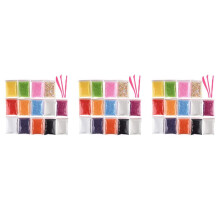 Micro-Polystyrene Beads Small Foam Balls Slime Beads Set with 9 Slime Tools Fit for Slime Making Art DIY