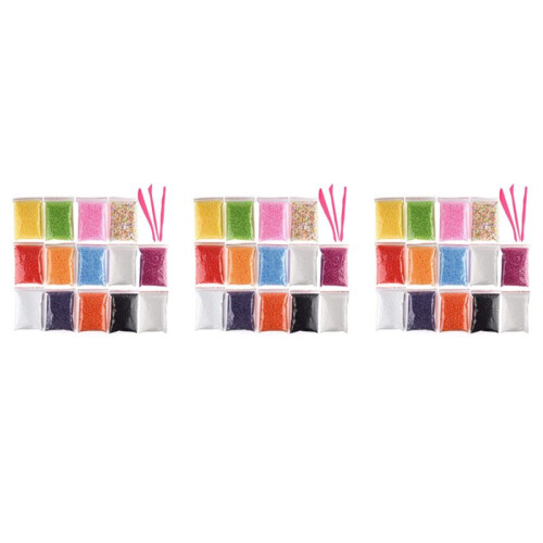 Micro-Polystyrene Beads Small Foam Balls Slime Beads Set with 9 Slime Tools Fit for Slime Making Art DIY