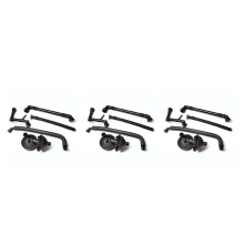 3X Crankcase Exhaust Valve + Vent Hose Kit for 3 Series E46 E39 X3 X5 Z3 Z4 320i 325i 330i OE/11617501566