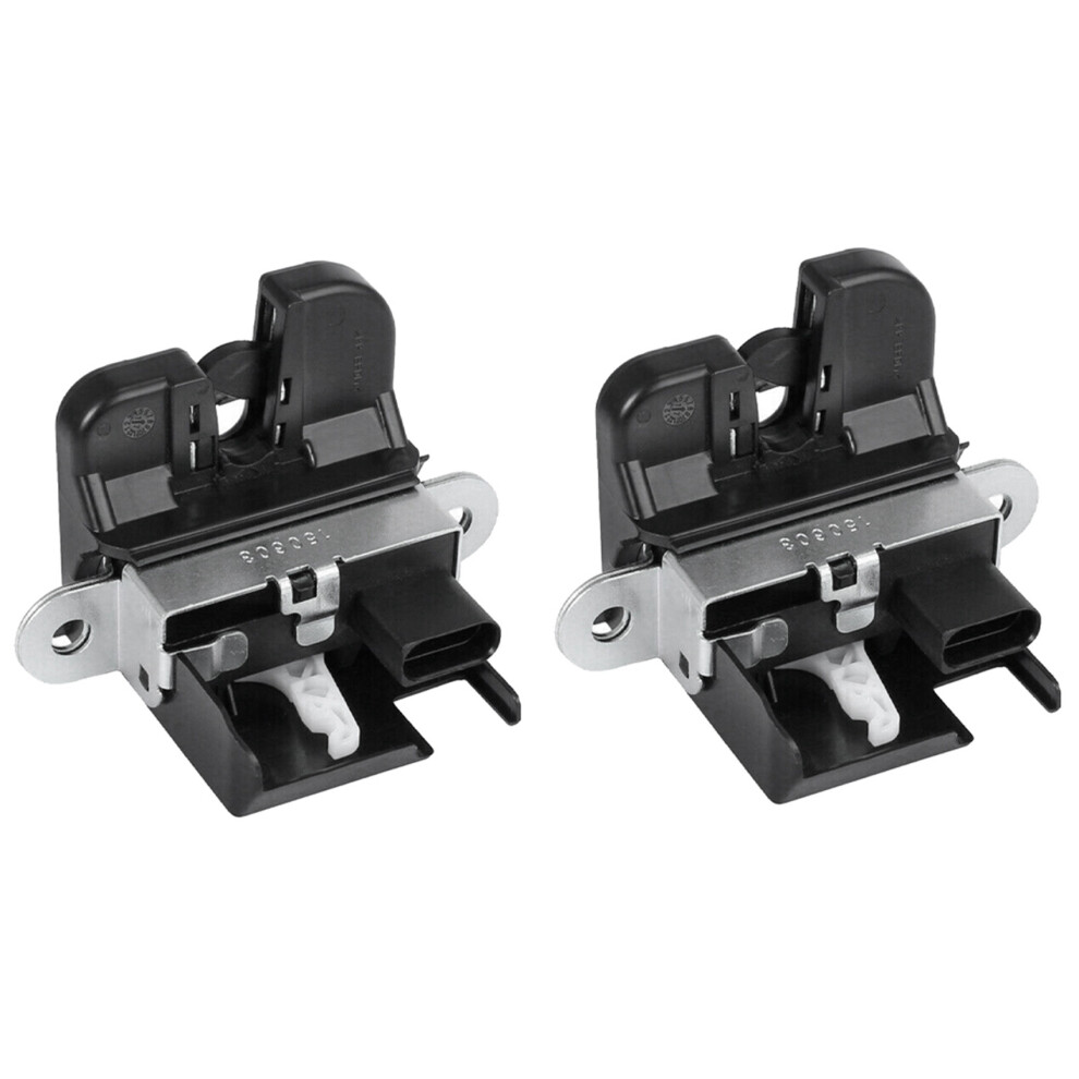 2X 1K6827505 Tailgate Boot Lid Trunk Lock Actuator For Mk5 6 B6 B7 Mk6 6R 6031280052117