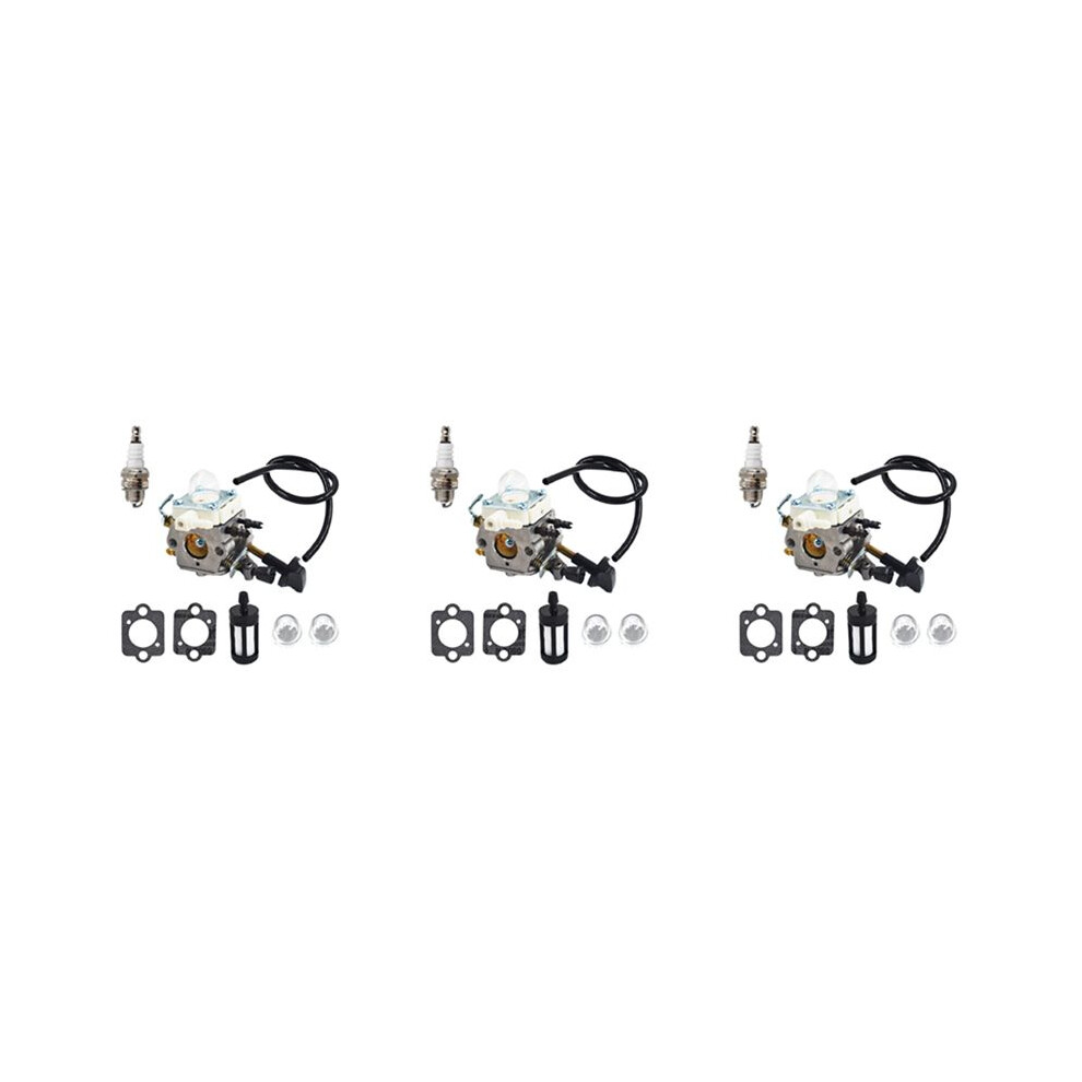 3X Carburetor For Bg86 Sh56sh86 Sh86c Carb Zama C1m-S261b Leaf Blower For Leaf Blowers 4711770133497