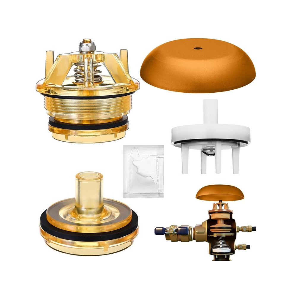 5 Pack 905-212 Bonnet And Poppet Repair Kit Compatible With 1Inch And 1-1/4Inch Model 765 Back Flow Preventer 4713492658944