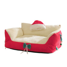 Small Cat Bed Washable Non-Slip Winter Nest Pet Supplies CozyPet Nest for Animal Indoor Living Room Bedroom Balcony A