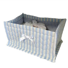 1PCS Square Storage Basket Desktop Organizer Storage Basket Home Decoration Quilted Storage Basket Cute Storage Frame,B