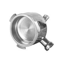 DIY Single 51MM Double Spout Coffee Portafilter Filter Holder for Dedica EC680/685 Stainless Steel
