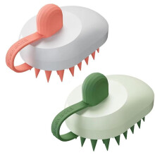 Scalp Massager Brush Ergonomic Hair Scalp Shampoo Brush Washing Supplies Multipurpose Massaging Comb for Home B