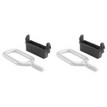 2X Hood Catch Lock Bracket Cover Cap 51237247080 51237247079 for  1 2 3 4 Series F20 F21 F22 F30 F32 F80 F83 F87 F36