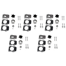 5X Water Pump Impeller Kit for 9.9 15 Outboard 682-W0078-A1-00 18-3148