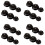 24Pcs Bouton de Commande Boutons de Commande Audio de Volume pour Pièces de Guitare Électrique Jazz Bass 1