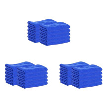 30 Pieces of Ultra-Fine Fiber Square Absorb Water Without Lint Use Car Wash Daily Cleaning Absorbent Towel