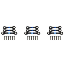 9Pcs Steering Link Rod Servo Rod for TT-02 TT-02T TT02 TT02T 1/10 RC Car Upgrade Parts Accessories,