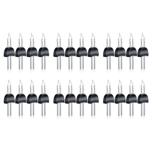Thread Burner Tips Thread Zapper and Melt Thread with One Touch-Perfect for Finishing Bead 24Pcs
