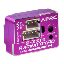 AFRC GYS-2 V4 3-AXIS Racing Gyro Drift Car Stabilizer EPA AVCS for  Z D Q 1/28 1/24 1/10 Car Model DIY Upgrading,