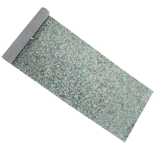 Sequin Fabric Sheet Grün Zum Basteln 1 Stück 1