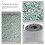 Sequin Fabric Sheet Grün Zum Basteln 1 Stück 6