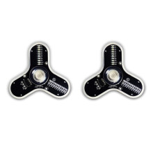 2X Elektronische Doe-Het-Zelfkit LED-Vingertopgyro Fabricage DIY-Soldeerkit Kleurrijke Diode Elektronische Trainingsset SMD-Lassen