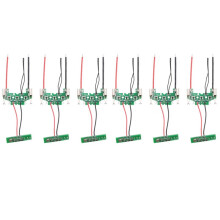 6Pcs BAT610 18V Lithium-Ion Battery PCB Charging Protection Circuit Board for Boschs 18V Li-Ion Battery
