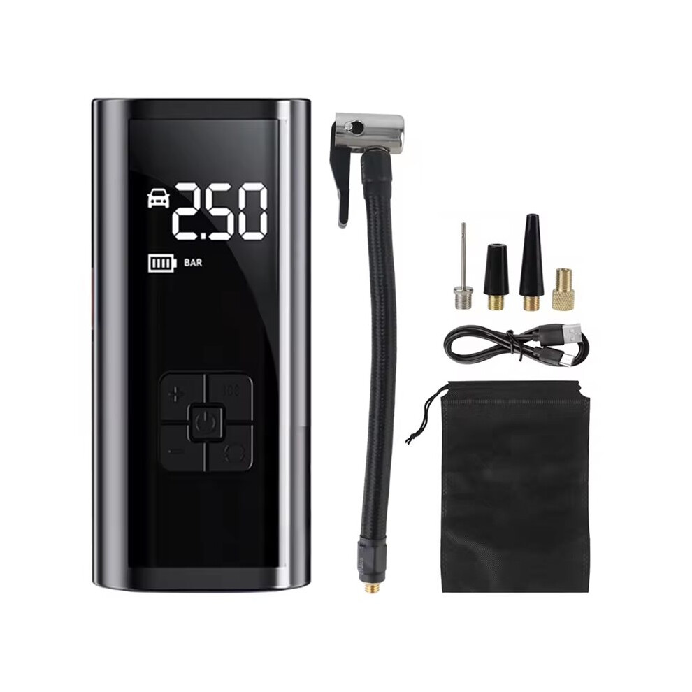 Wireless Tire Inflatable Pump Portable Air Compressor With Power Bank Function For Motorcycles And Bicycles 4712256573349
