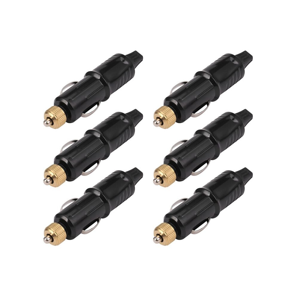 6X 12/24V Replacement Car Cigarette Lighter Socket Plug Adapter Charger + Fuse Set 4711312400520