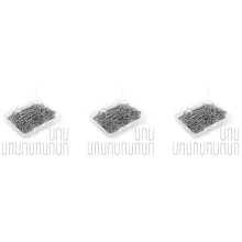 450 StüCke Hochtemperatur Nichromdraht Sprungringe, U AufhäNger für Bastler DIY AnhäNger, Ornamente, Einschmelzen im Glas