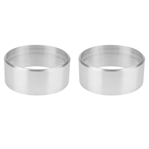 2X Espaçador de Filtro de Ar de Alumínio de 2 Polegadas para Edelbrock Holley Riser SBC BBC 350 454