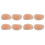 8X Donne Cuscino Rialzato per Abs In Silicone Beige Sexy 1