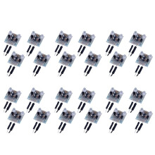 24-Piece Set 5mm LED Flash DIY Kit Electronic  Kit PCB Circuit Welding Skills Learning Training Kit