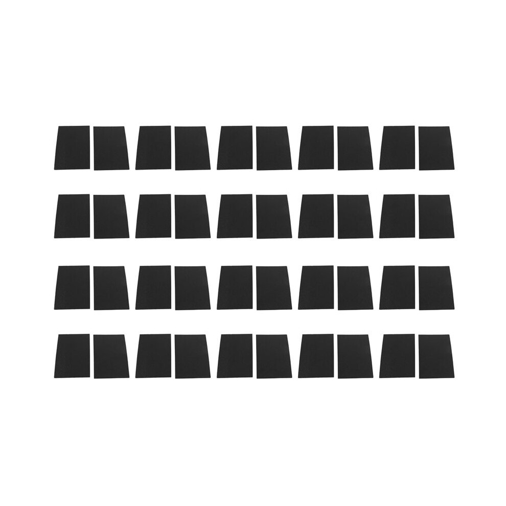 40 Tablets Anti Slip Furniture Pads Self Adhesive Non Slip Thickened Rubber Feet Floor Protectors For Chair Sofa 6031048186016