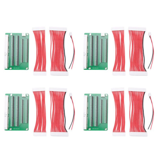 4X for JK Active Balancer Automatic Battery Differential Voltage  Equalizer Transfer XH2.54mm Turn to 2.0mm 1